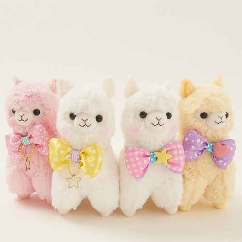 prince-kel:☆Alpacasso Plushies (ribbon colelction) from Tokyo Otaku Mode☆$9.99 (available in 4 color