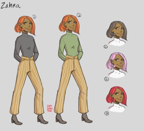 Character designs I’ve come up with for a webcomic I want to make. I hope you guys will enjoy me pos