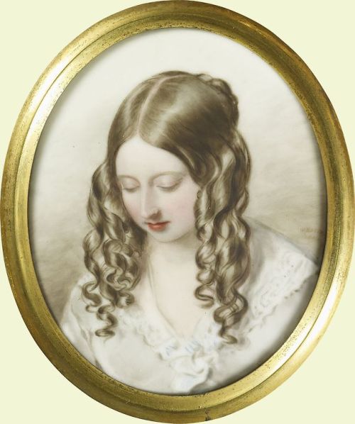 :Queen Victoria - William Essex, after Franz Xaver Winterhalter (1841)