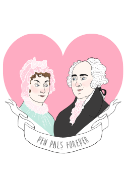 Lizzywhimsy:  The Abby And John Adams T Shirt Is Now Available Here