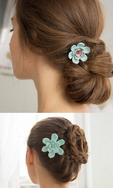 lesbiananakin: ravenoftheninerealms: culturenlifestyle: Stunning Polymer Based Hair Accessories Look