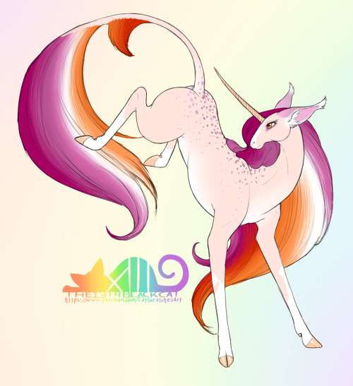 So Since Ive Never Seen Any Pride Unicorns I Decided To Draw Some For Reasons. In Order, Theyre Lesbian,