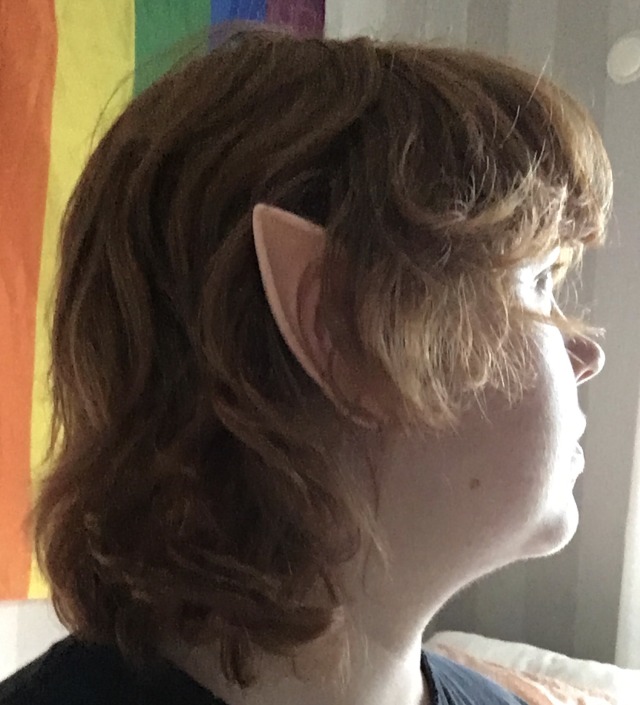 got the ears for my Samwise cosplay came today