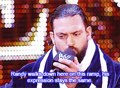 ehysexyman:  explicitpaigeviolence:  One of the best Sandow moments.  I disagree