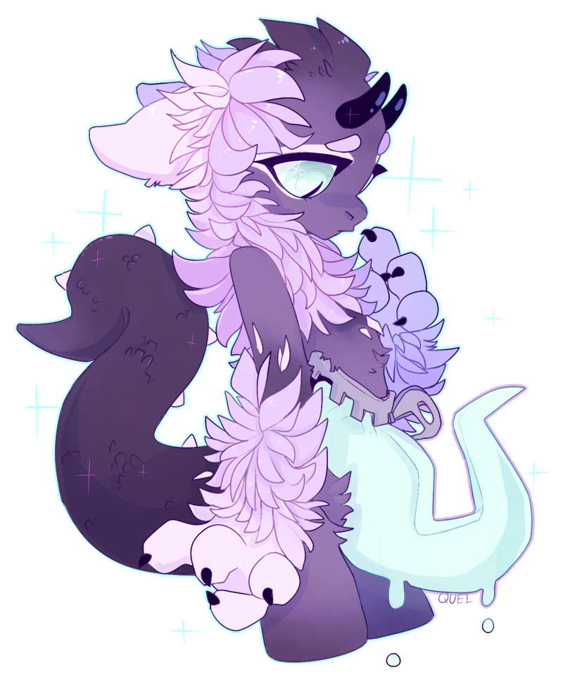 quei:  where does tht tongue even come from  Love this art *0*