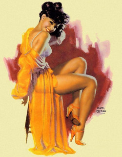 Pinupgirlsart:earl Moran (By Oldcarguy41)