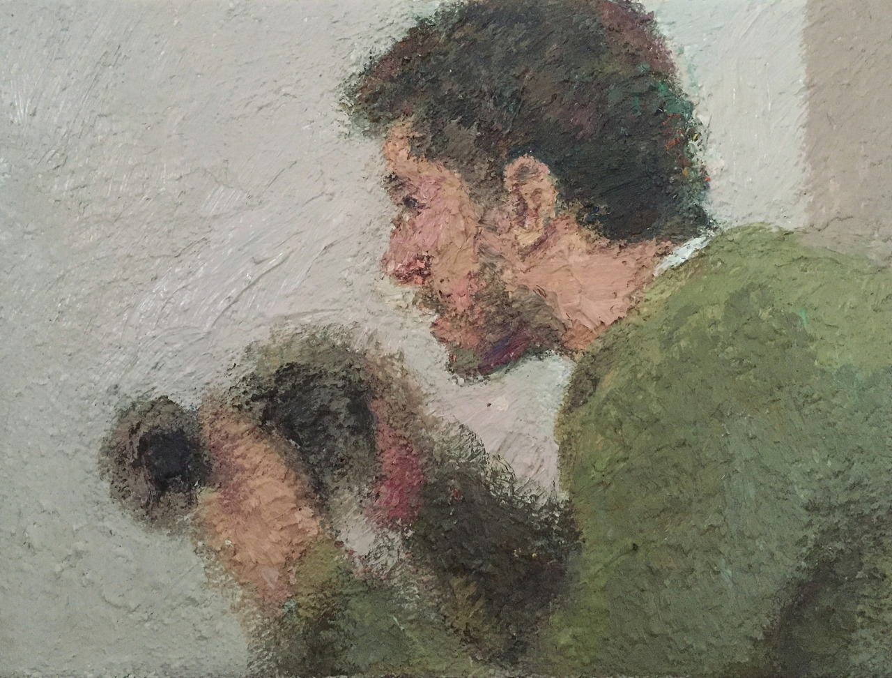 ydrorh:  Untitled, 2015, Oil on canvas, 20x30 cmhttp://www.yisraeldrorhemed.com/https://www.flickr.com/photos/yisrael_dror_hemed
