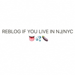 jerseybbc973: jonnyrox:   thicktivity:   paulfuce:   rob69delrey:   bronxman214:   pmk4485:  REBLOG &amp; FOLLOW Me  NYC   Jersey City   NJ here    NJ 973   East Orange, New Jersey   East orange 