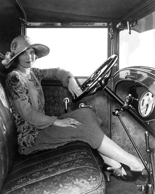 Car interior, 1928 Nudes &amp; Noises  