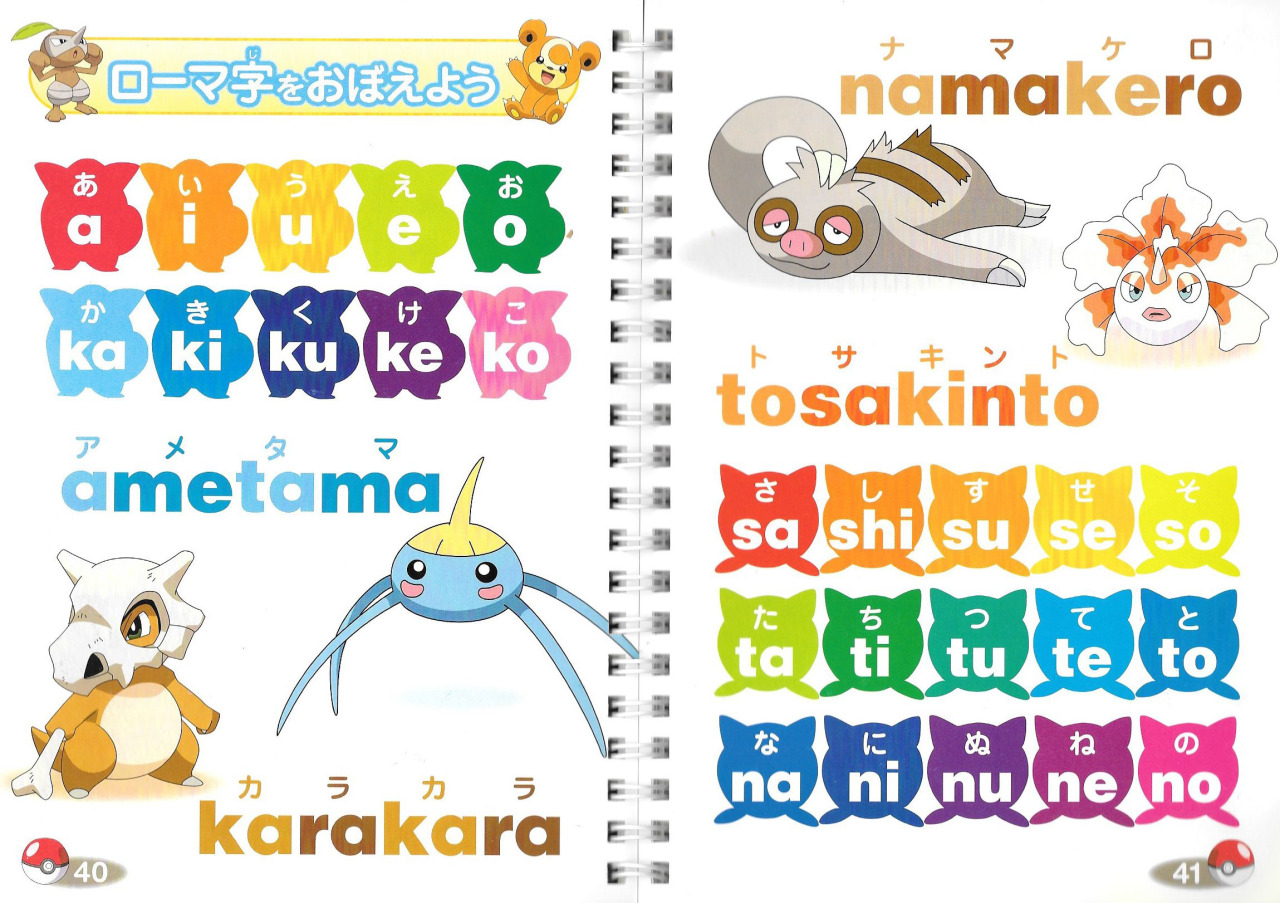 pokescans: Pokémon English-Japanese Dictionary 