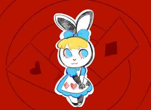 croxovergoddess: Alice the Rabbit ko-fi 