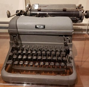 typewriter  The Buffalo History Museum Blog