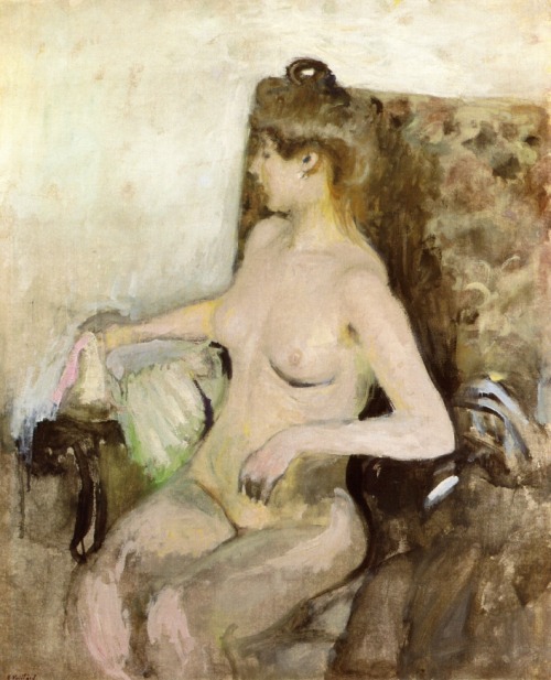 Seated Nude, 1903, Edouard VuillardMedium: oil,canvashttps://www.wikiart.org/en/edouard-vuillard/sea