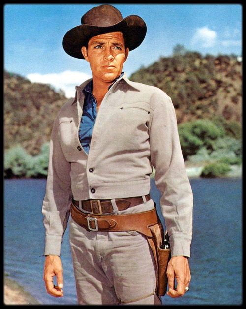 Dale Robertson in &ldquo;Gunfight at Black Horse Canyon&rdquo;, (TV Movie 1961).