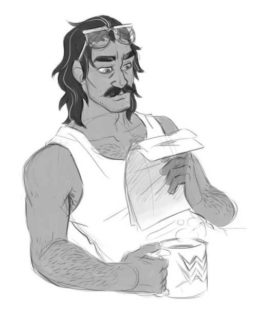 eversartdump:There is not enough content of this man. 8T Anyone want to toss some prompts my way? Wo