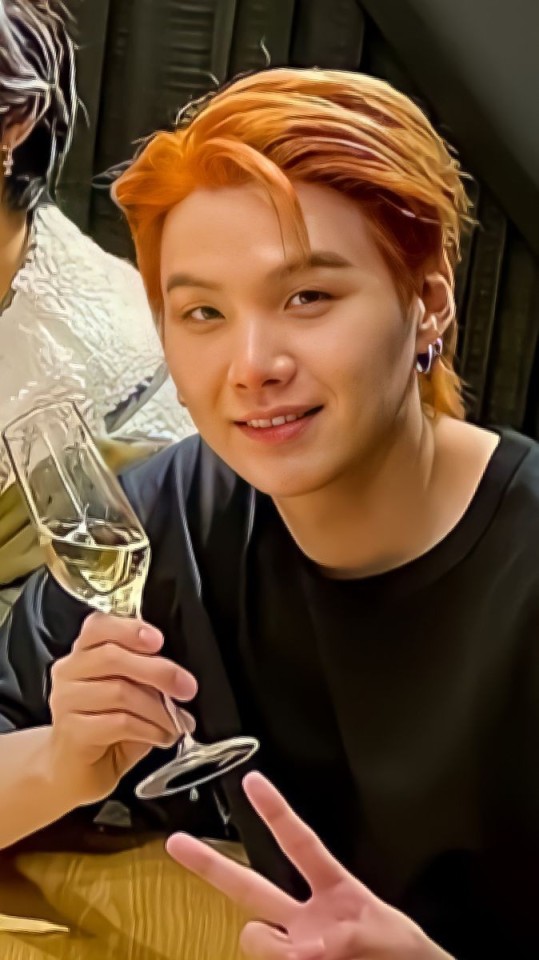 Yoongis Red Hair Was So Beautiful It's My Favorite Hair He's Ever Had