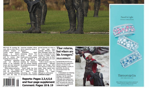 mediavengers:The Daily Telegraph, November 7, 2013The Telegraph responds to events in Greenwich, and