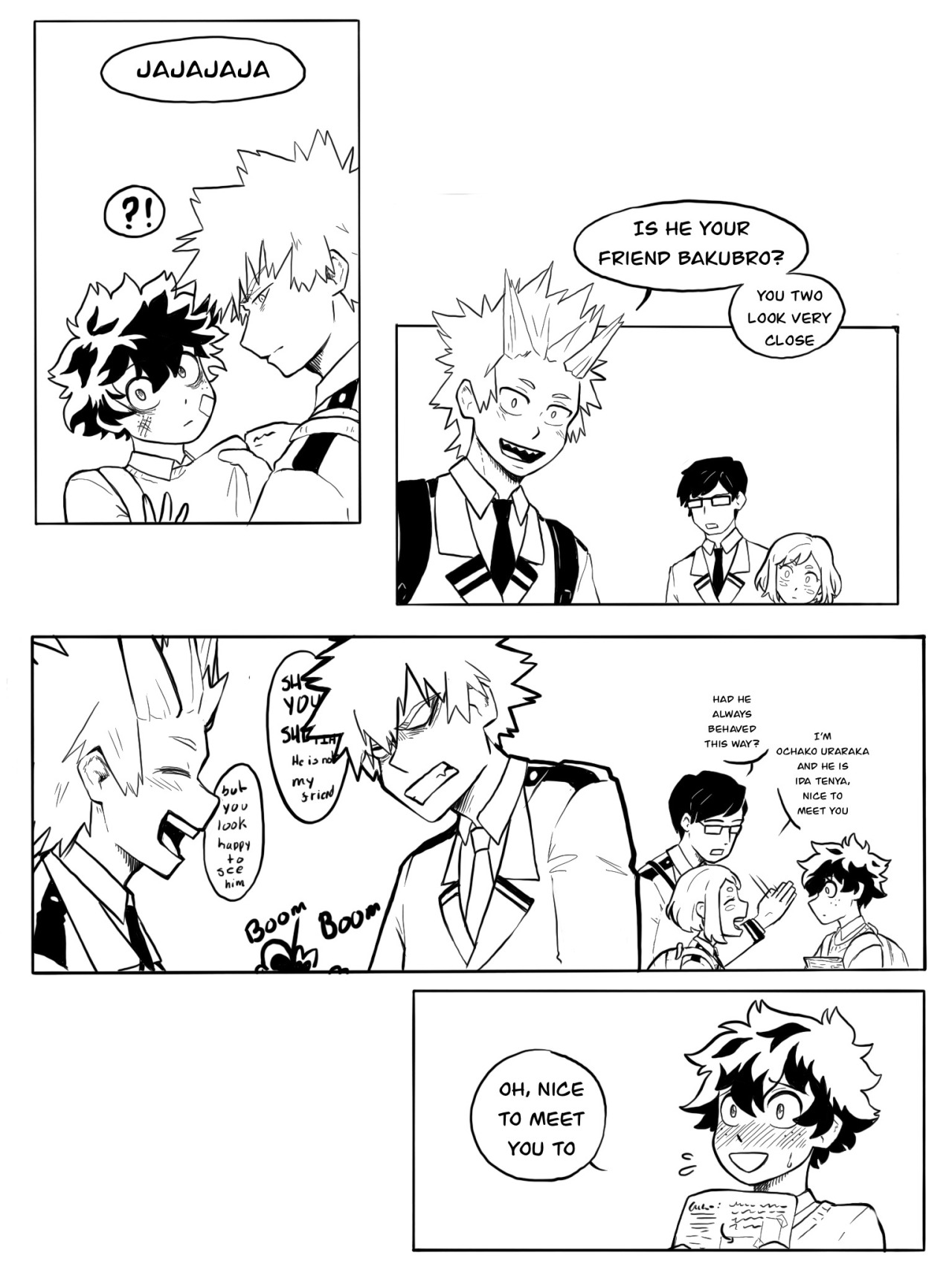 Villain deku comics