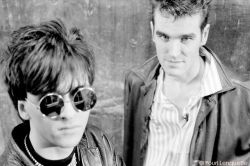 smilerwithknife1959:  Johnny Marr and Morrissey