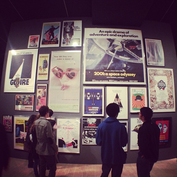 Stanley Kubrick exhibit. #lacma #kubrick #posters #film