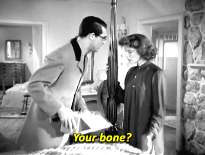 garygrant:“Katie and Cary had a scene in which he said, “What happened to the bone?&rdqu