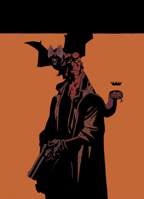 Hellboy: Weird TalesNote: a beige version of the vol. 1 cover was also used for the Weird Tales hard