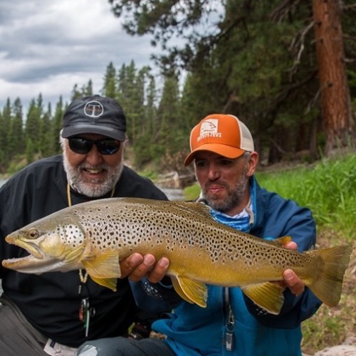 Marcelo brought home the bacon today! #dryfly #notachubby #flyfishing #flyfishingjunkie #flyfishingm