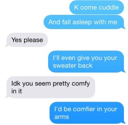 jxsminetea:Late night convos got me feeling