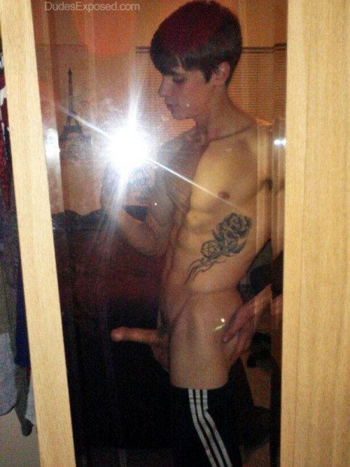 dudes-exposed:  Dudes Exposed Exclusive: Tevin; a straight, 22 year old college student from Washington. http://www.dudesexposed.com/deoc-23/ 