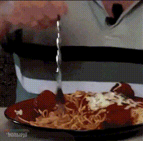 finofilipino:  Ese tenedor tiene que valer… …una pasta.