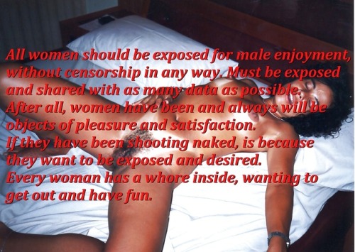 ztowr: Exposure Manifesto - Women should be always exposed for male enjoyment. LUCIA - Brazilian who