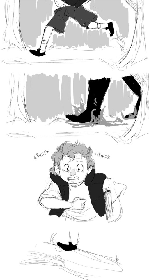 So I Was Reading Some One Of Us AU Stuff And Then