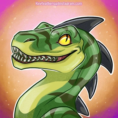 Icon commission for Durandal2uk ! #commissions #digitalart #raptor #keyfeathers #icon #durandal http