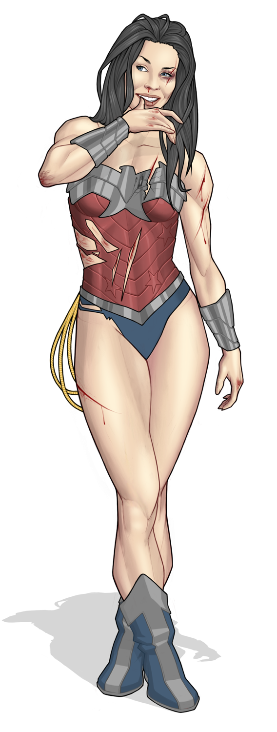 superheropinups:  Wonder Woman - Georgel McAwesome
