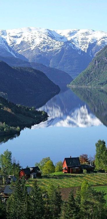 Ulvik, Norway. An id beautiful places for travel