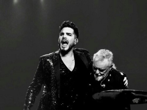 Adam Lambert Performing With Queen
