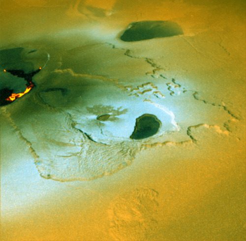 Io - The Volcanic MoonLooking like a giant pizza covered with melted cheese and splotches of tomato 