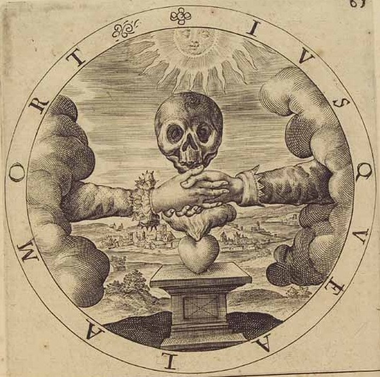 blackpaint20:    Jusque A La MortDeath, is unable to divideTheir Hearts, whose Hands