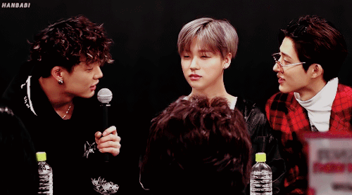 hanbabi:hanbin and his uncontrollable heart eyes for bobby 
