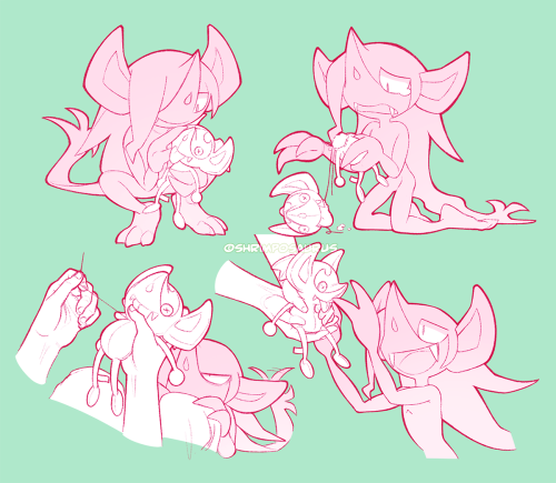 Some soft Morgrem doodles. 