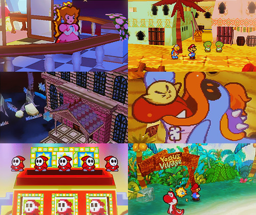 ladypaperette:Paper Mario (2001)