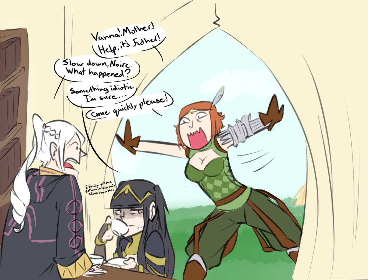 heavenlydevil69:  Tharja may have been an obstacle in Noire’s life, but Gaius was