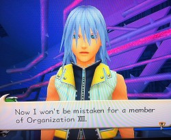 silversketcher:  I don’t know Riku maybe you should try not wearing their FUCKING UNIFORM