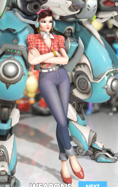 leeterr:  Pretty nice new skins and emotes.Symmetra has a facefuck helmet with handles
