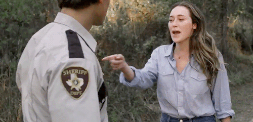 aliciavaldes:Alycia as Frances Campbell in ‘A violent separation’ trailer (x)