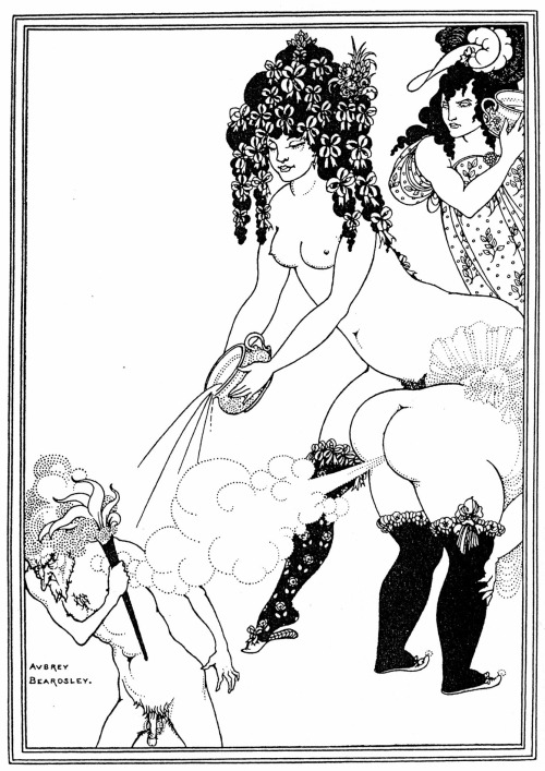 Aubrey Beardsley illustrations for “Lysistrata”, 1896