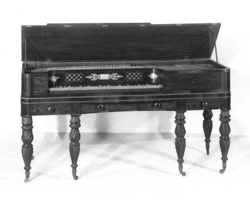 Square Piano, Adam and William Geib, 1822–27, Musical InstrumentsGift of Miss Dorothy Lawton, 