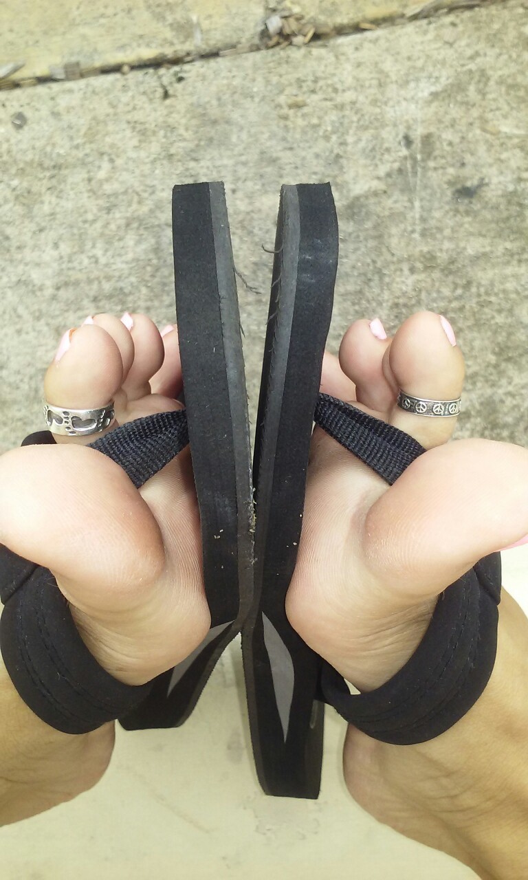 My lil stinky feet