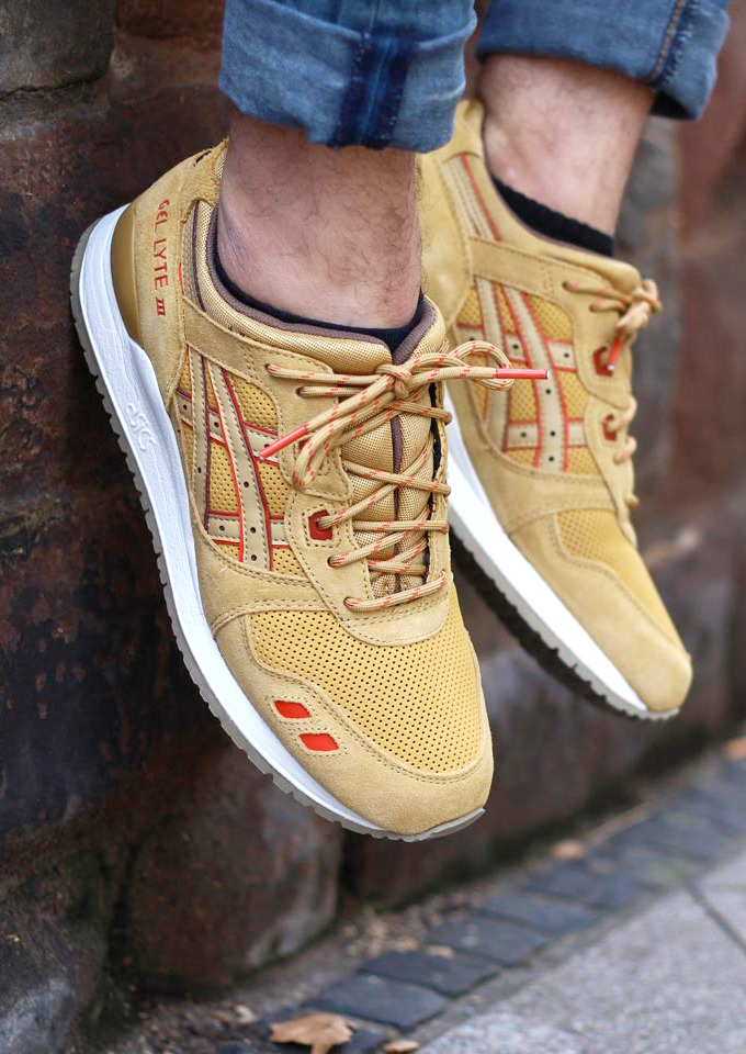 asics gel lyte iii honey mustard