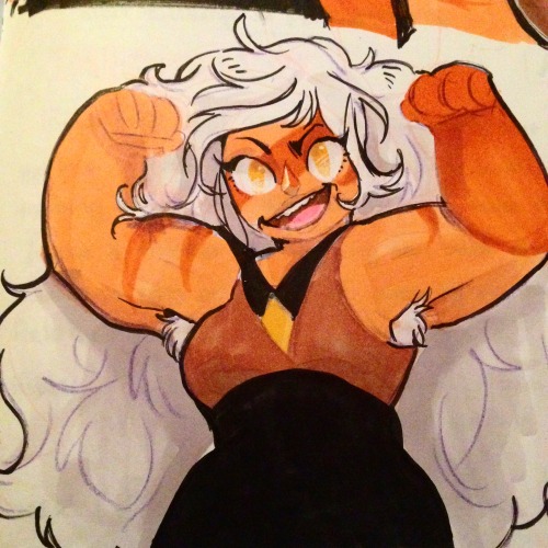 horangiii:older connie, fashion lapis, and others…. steven universe copic pics from my instagram :)